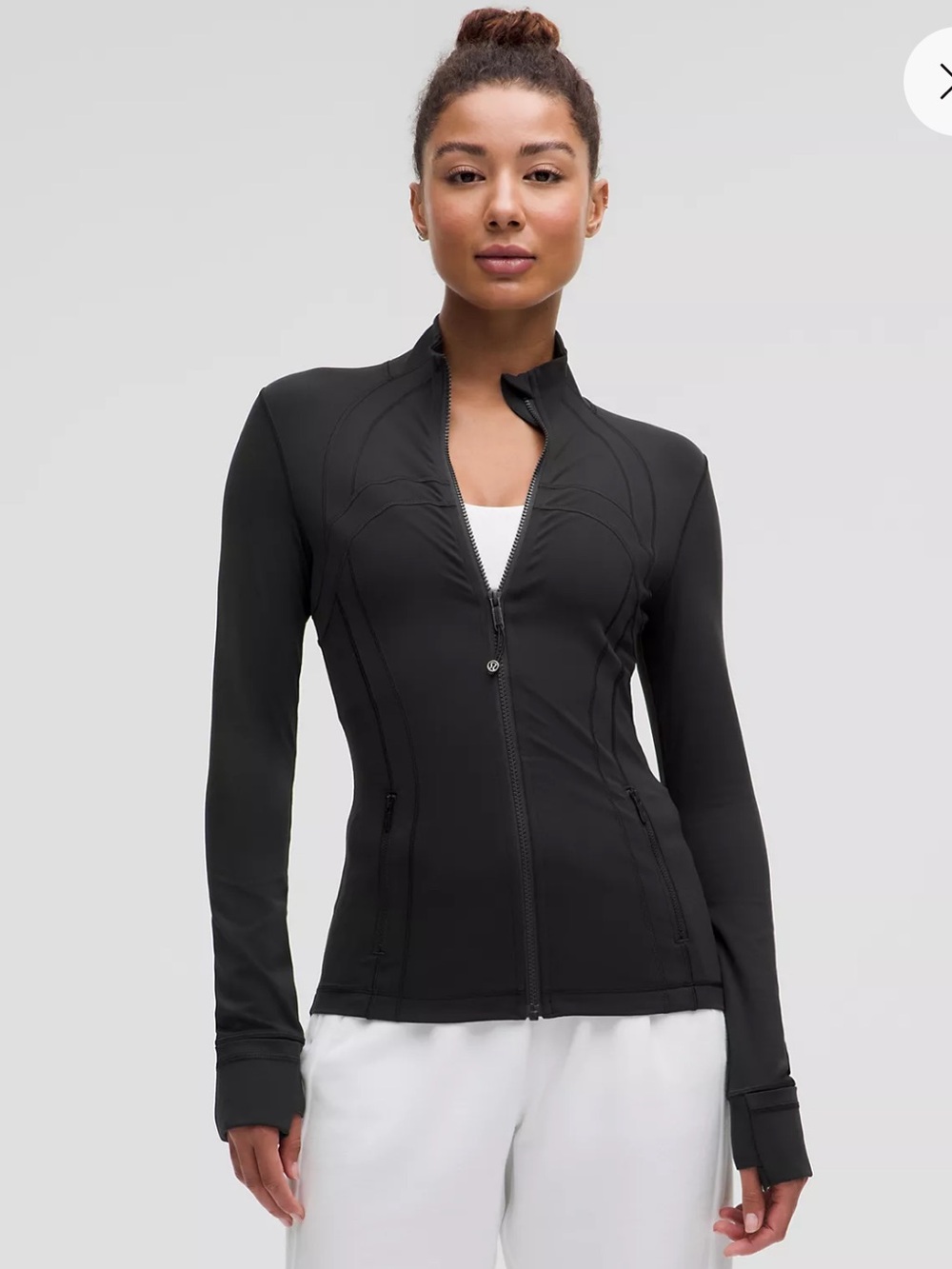 lululemon athletica Black Full-Zip Define Jacket